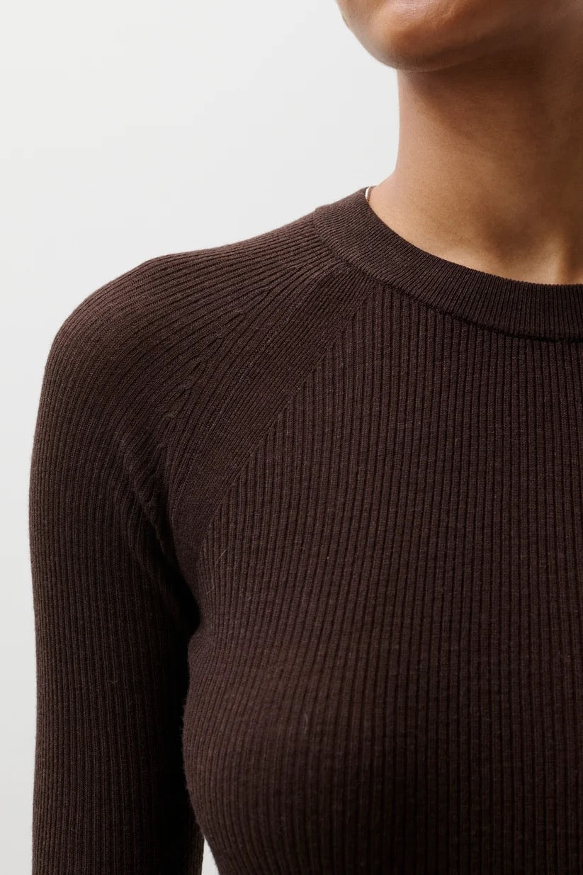 Pistola - Women - Mocha Juno Feather Weight Sweater