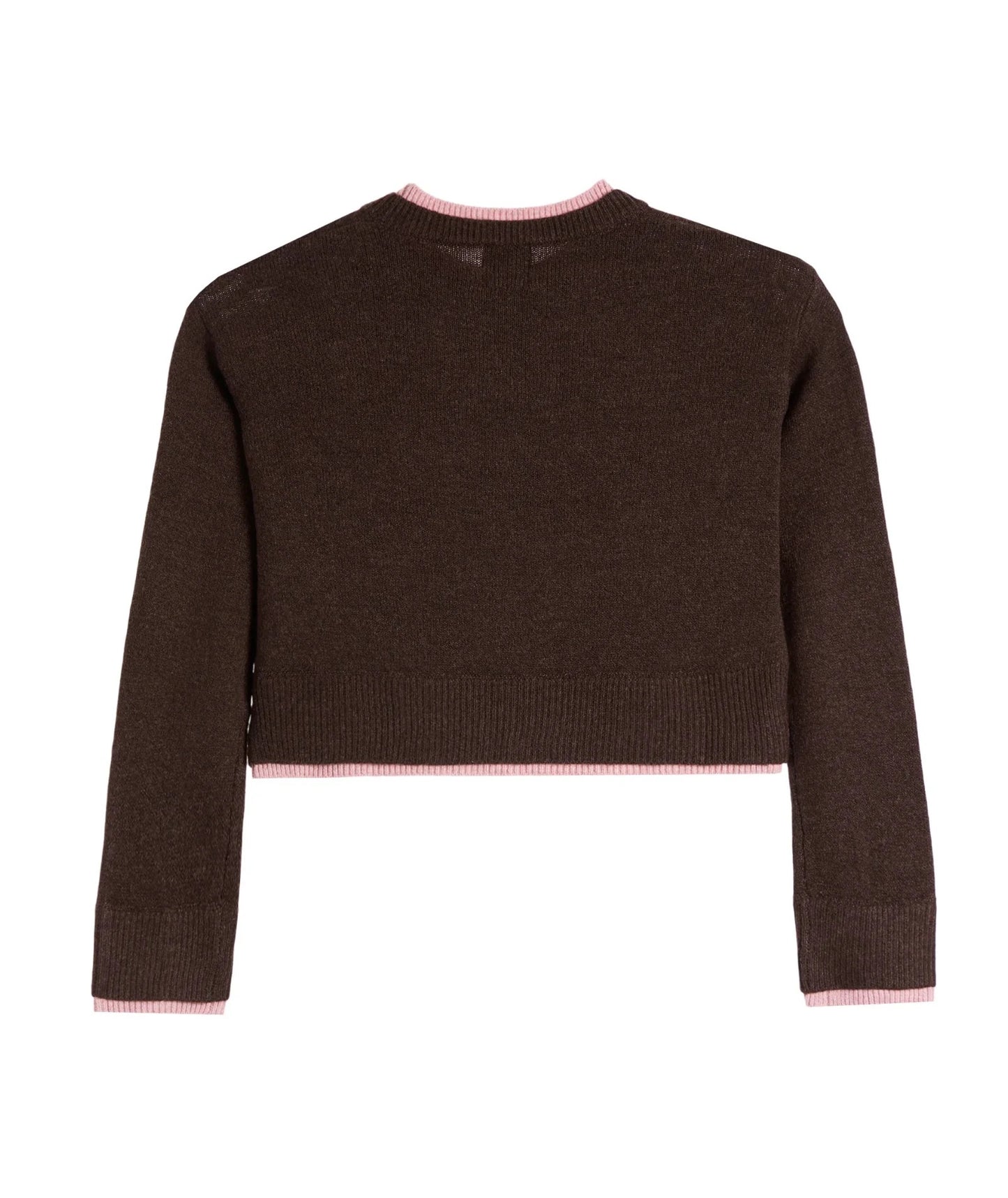 KatieJ NYC - Espresso/Pink Nova Sweater