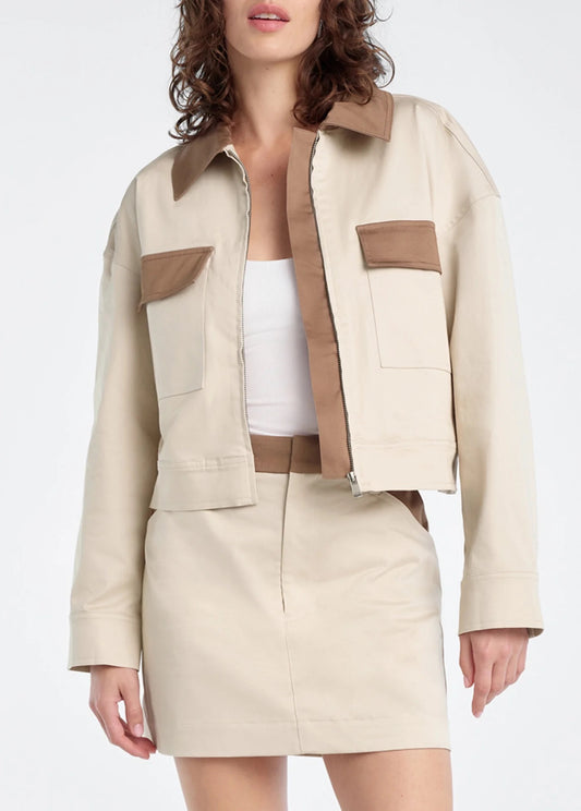 Favorite Daughter - Women - Beige/Khaki Monica Jacket