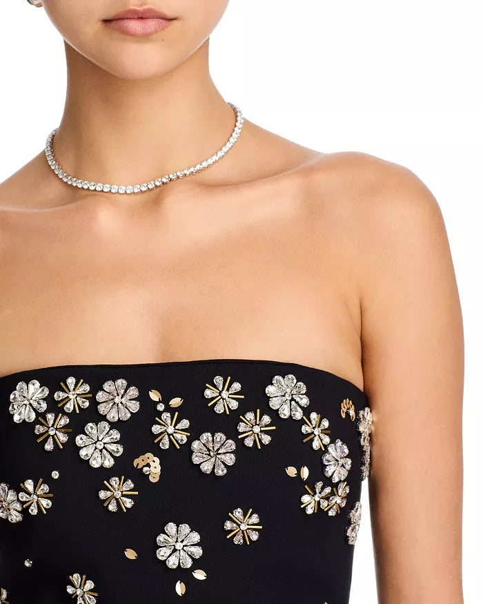 Cinq A Sept - women - Black Tumbling Flowers Samia Dress