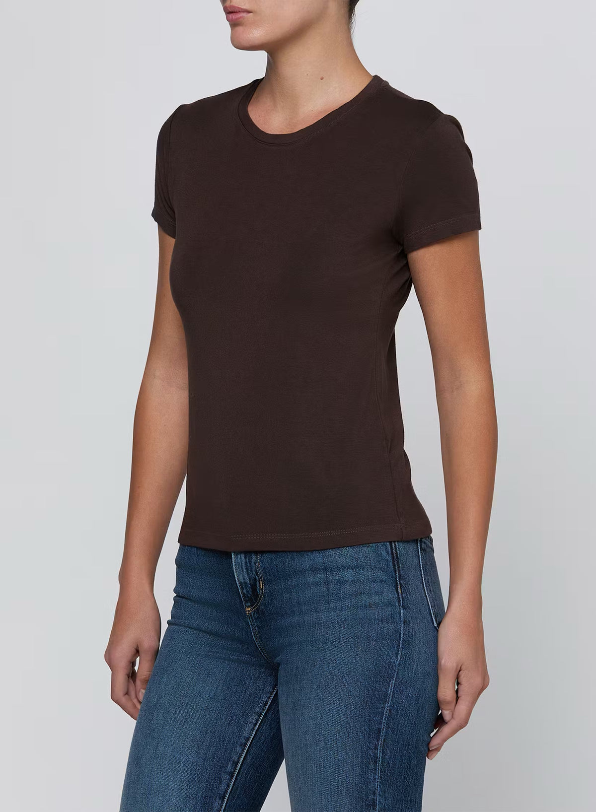 L'AGENCE - Women - Dark Java Ressi Tee