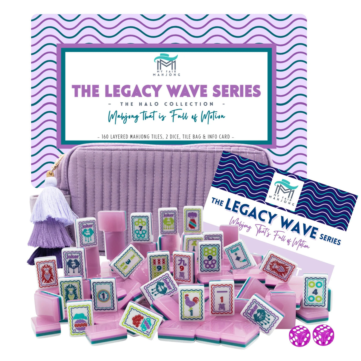 My Fair Mahjong -  Lavender Haze Legacy Wave Series