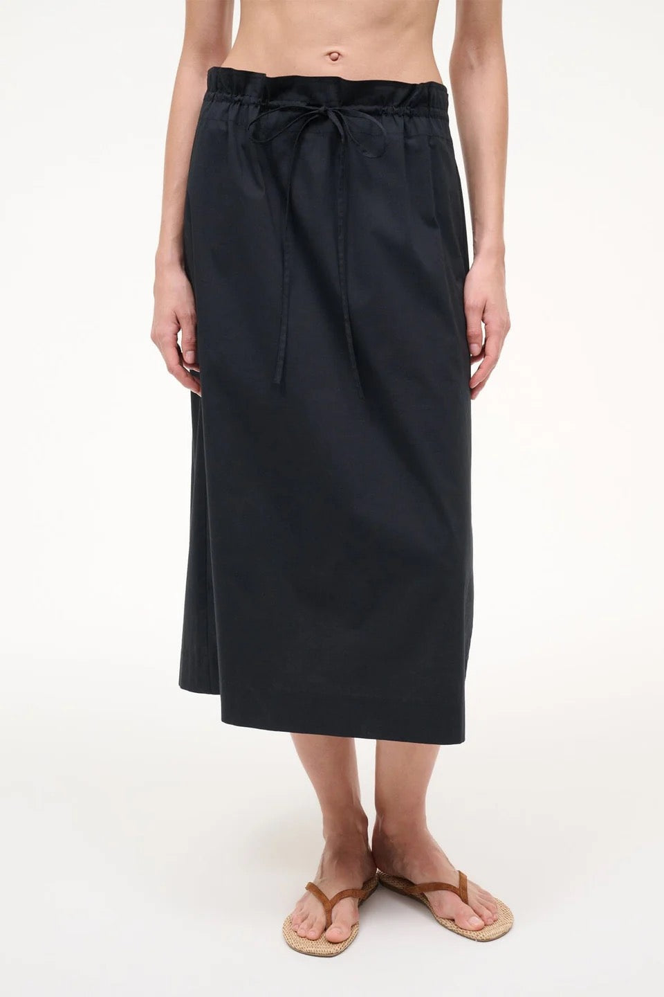 Staud  - Women - Black Shore Skirt
