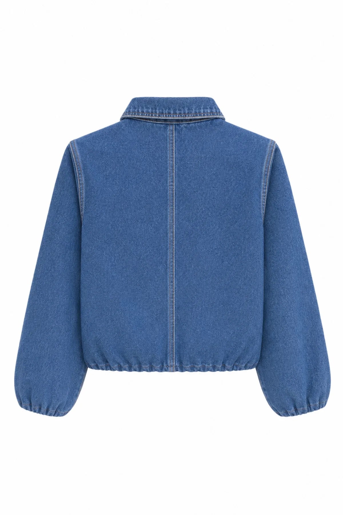 Katiej NYC - Tween - Mid Wash Dumbo Bubble Jean Jacket