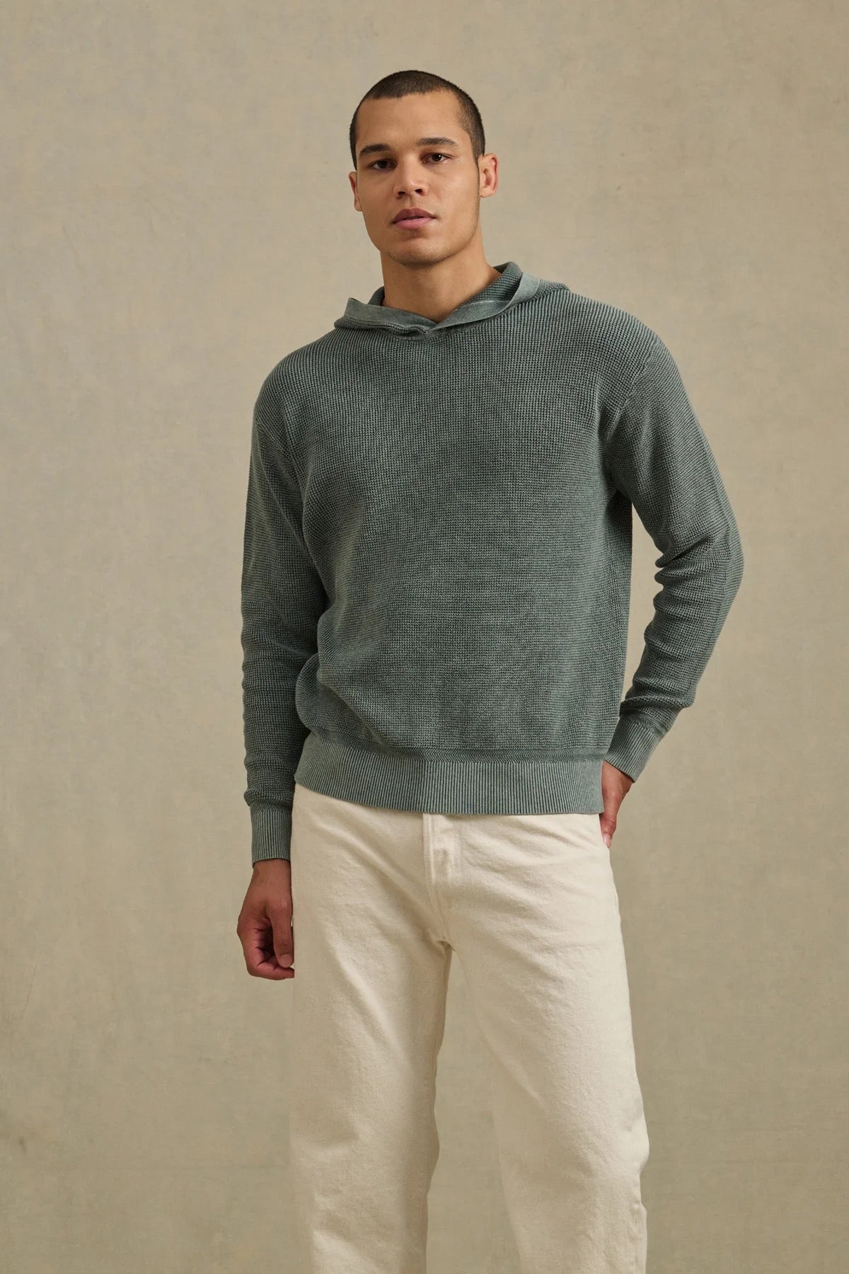 Velvet By Graham & Spencer - Men - Sage Wilfred Hoodie Sweater
