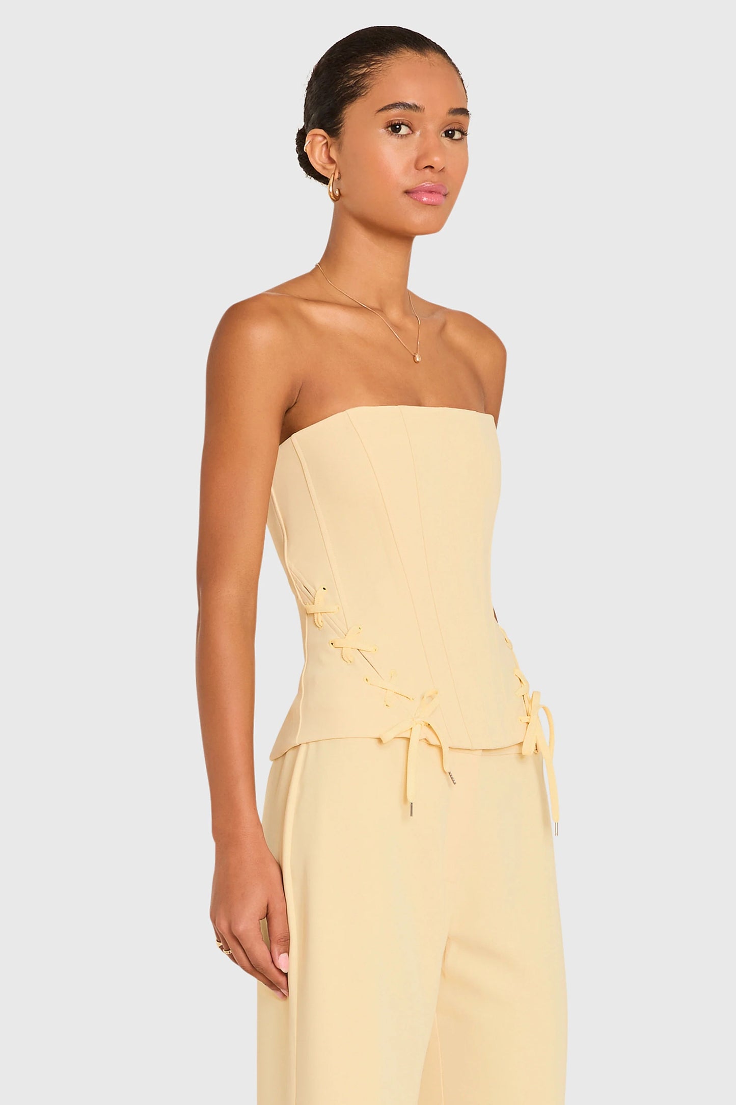 Amanda Uprichard - Women - Cornsilk Hathaway Top