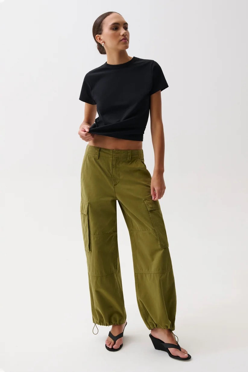 Pistola - Women - Deep Moss Petra Harem Cargo Pant