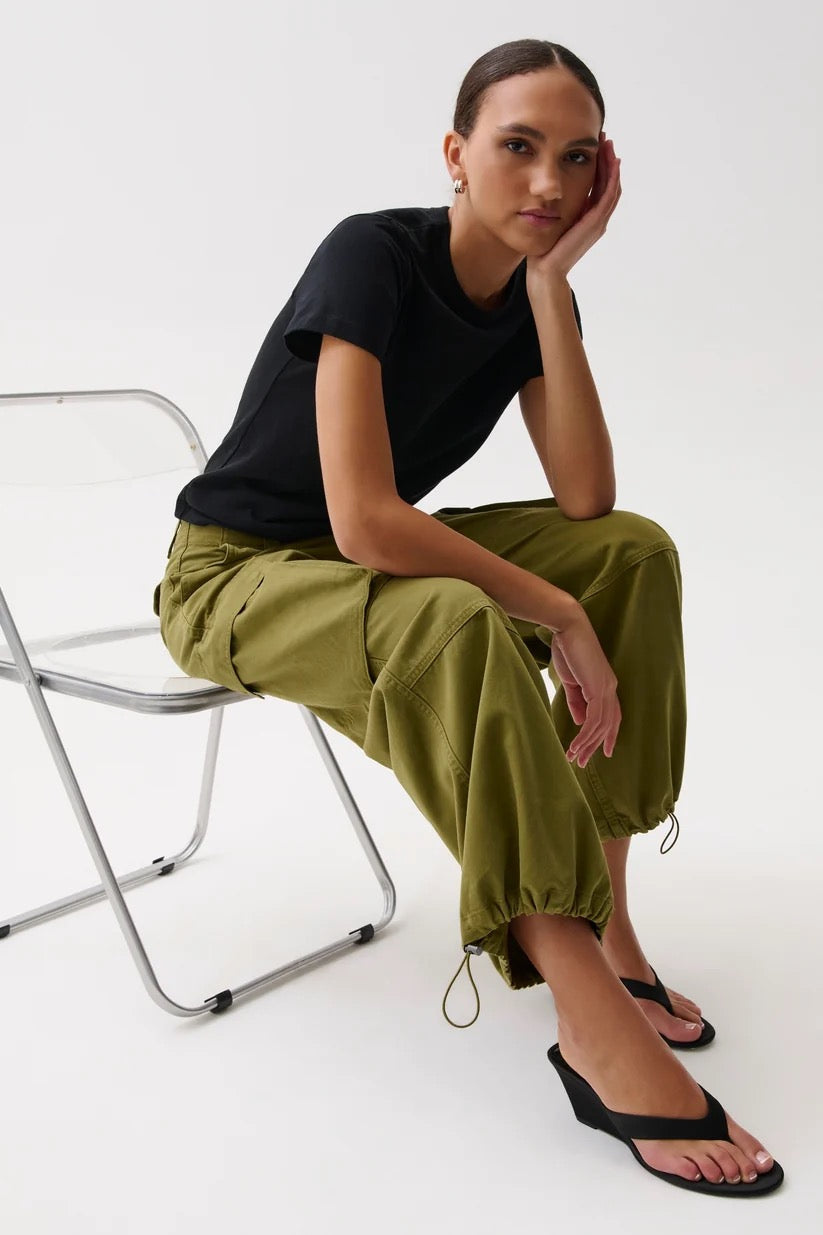 Pistola - Women - Deep Moss Petra Harem Cargo Pant