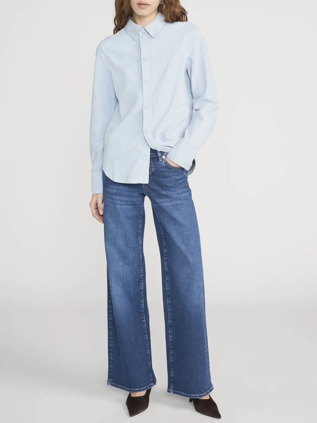 Frame - Women - Femma Low Rise Le Slim Palazzo