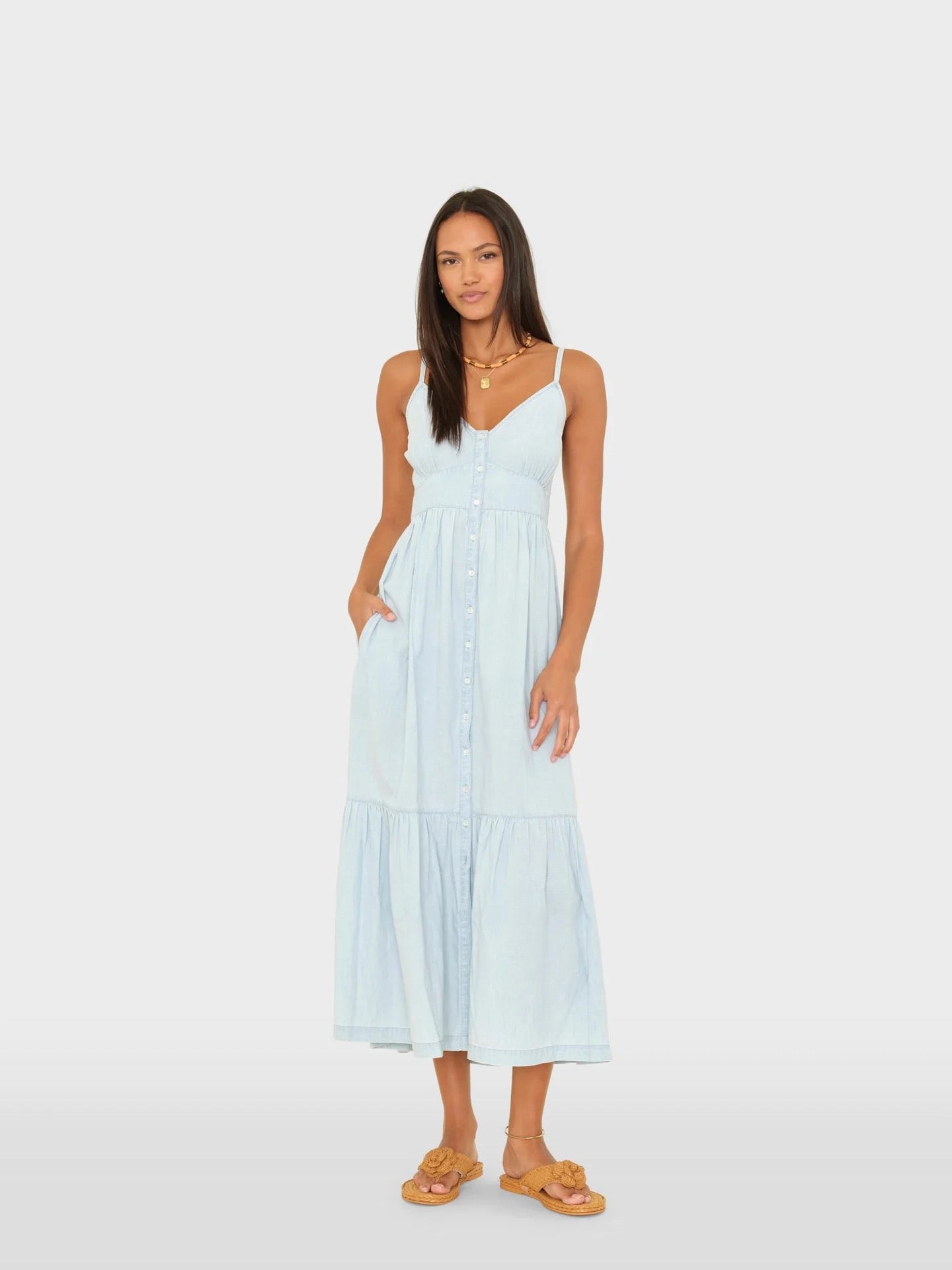 XIRENA  - Women - Air Blue Greta Dress