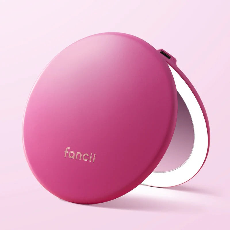 Fancii  - Magnolia Burst Taylor 5" Compact Mirror With Led Lights