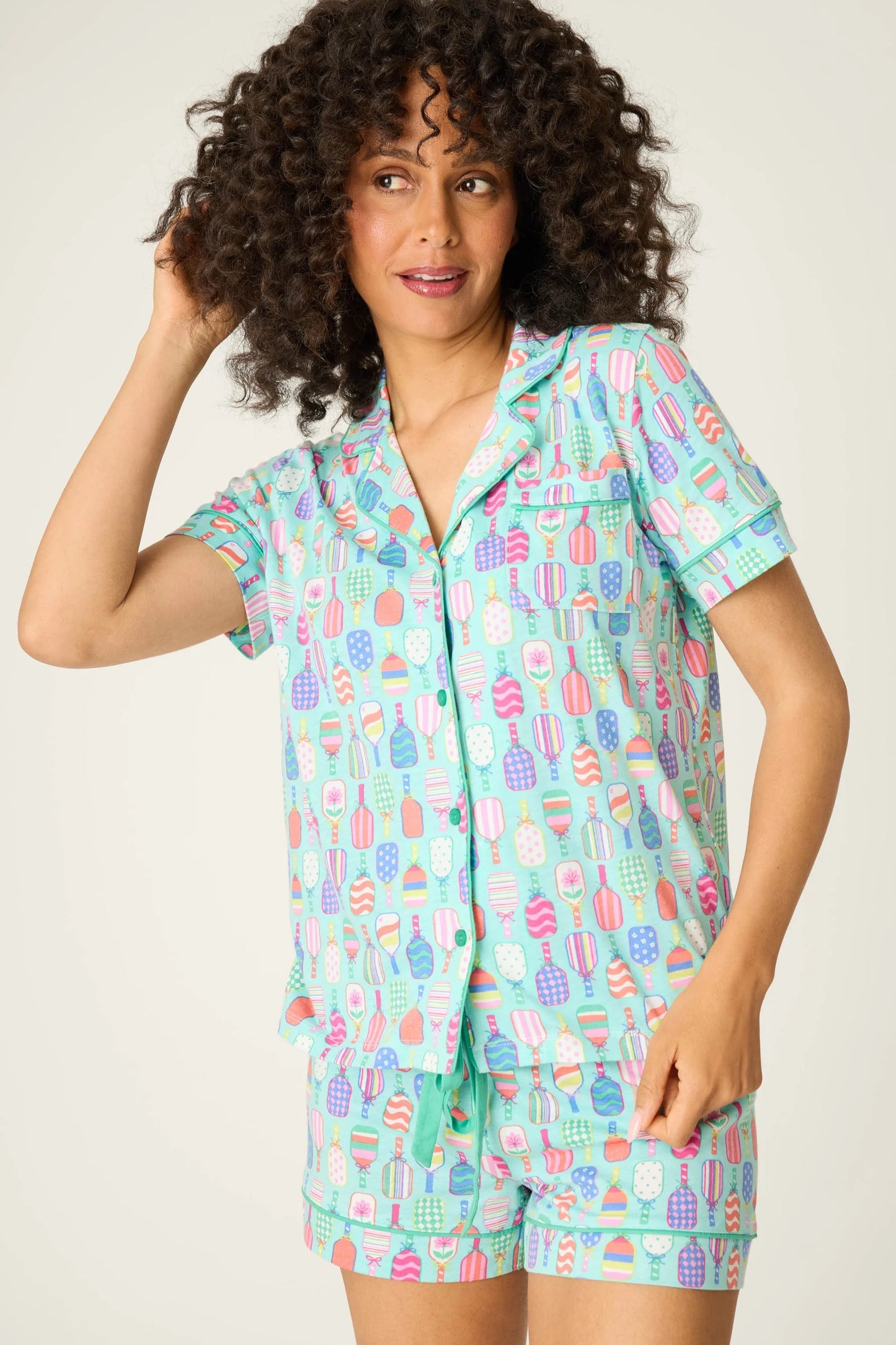 P.J. Salvage - Women - Whimsy Paddle Party Short PJ Set