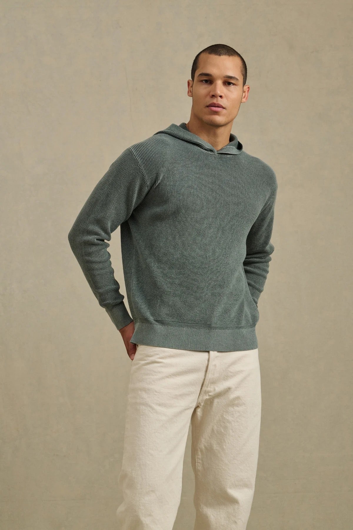 Velvet By Graham & Spencer - Men - Sage Wilfred Hoodie Sweater