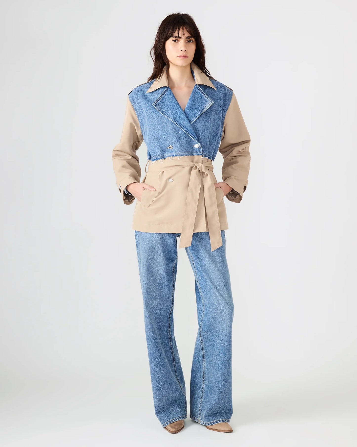 Steve Maden  - Women - Denim Multi Shyla Coat