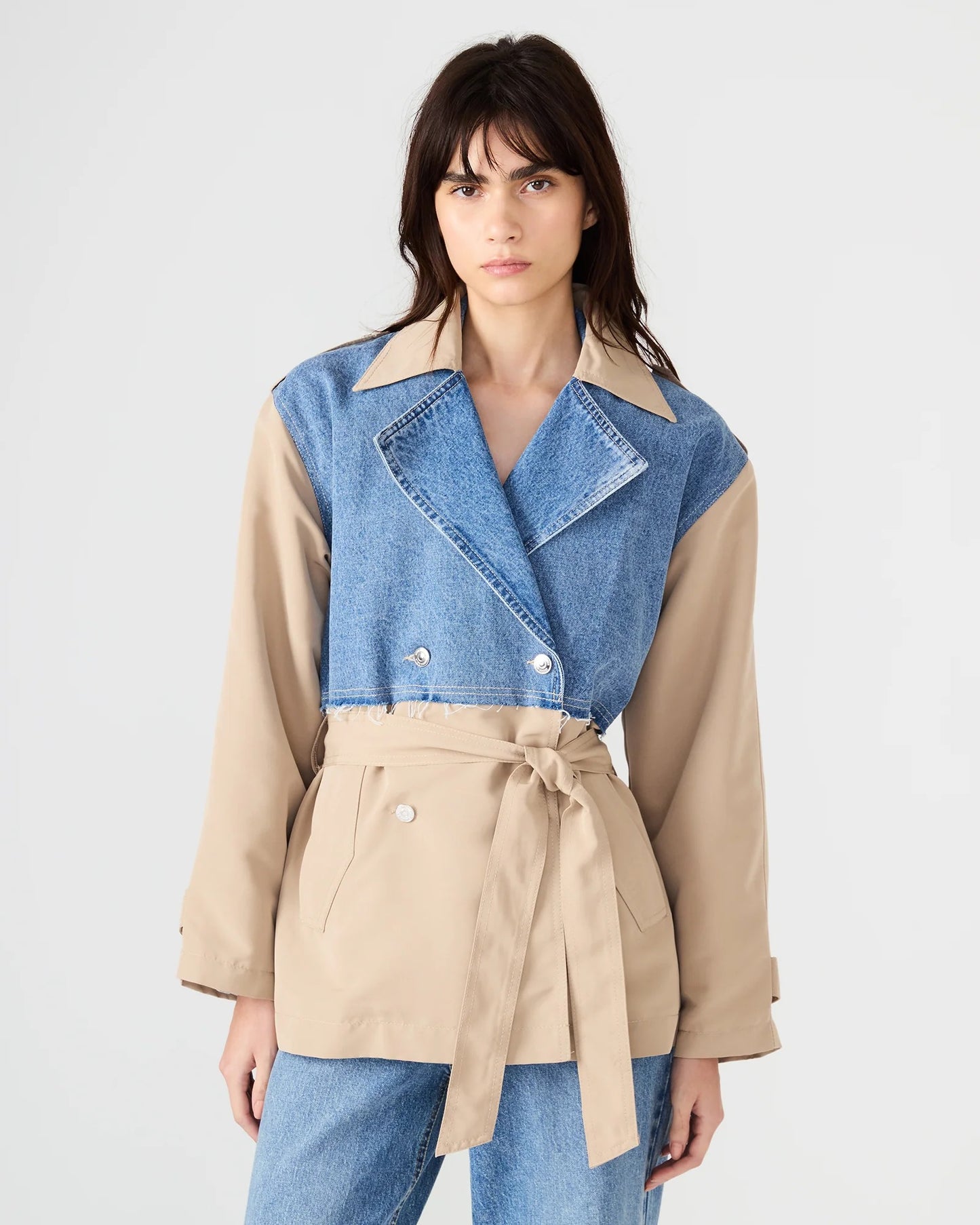 Steve Maden  - Women - Denim Multi Shyla Coat