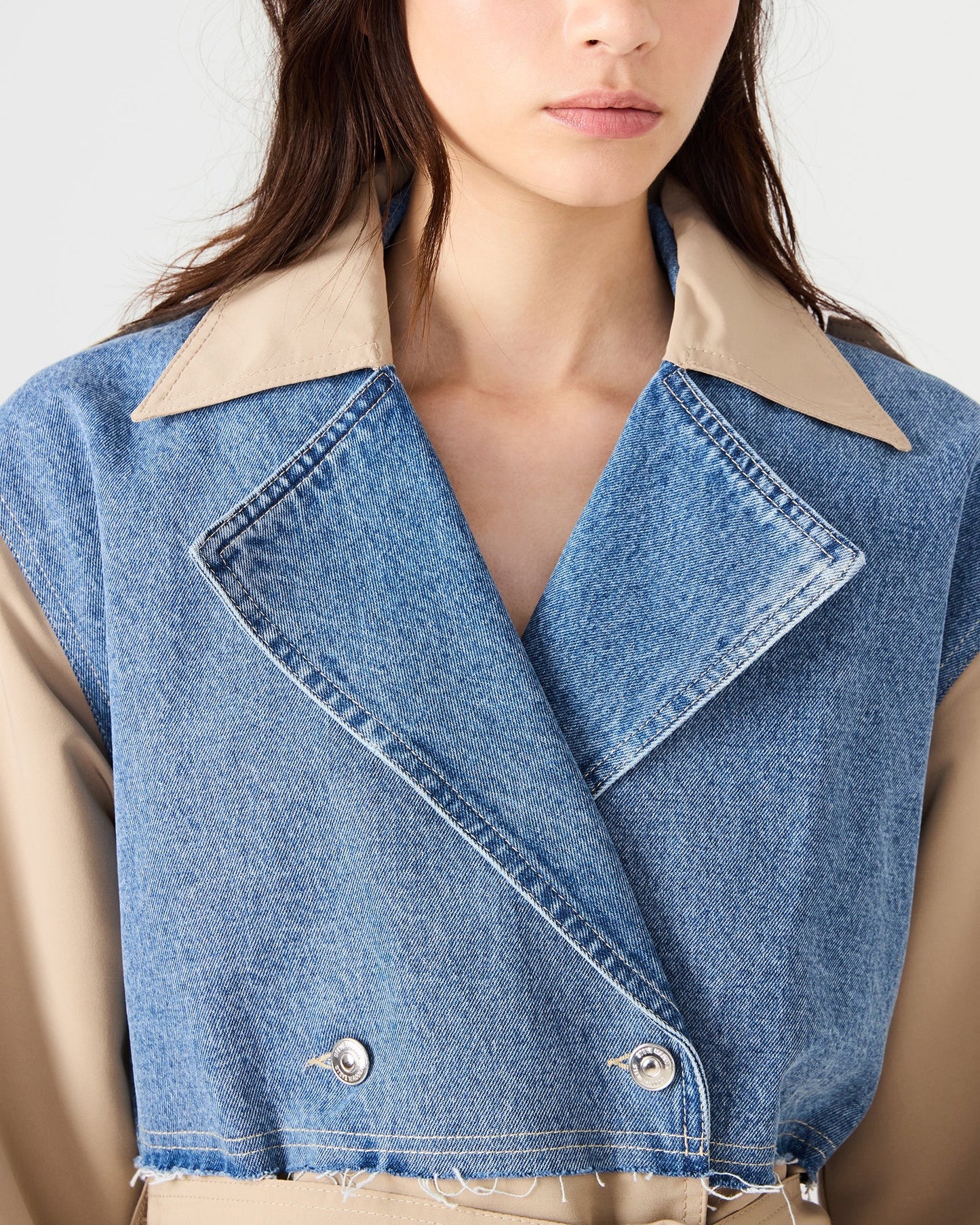 Steve Maden  - Women - Denim Multi Shyla Coat