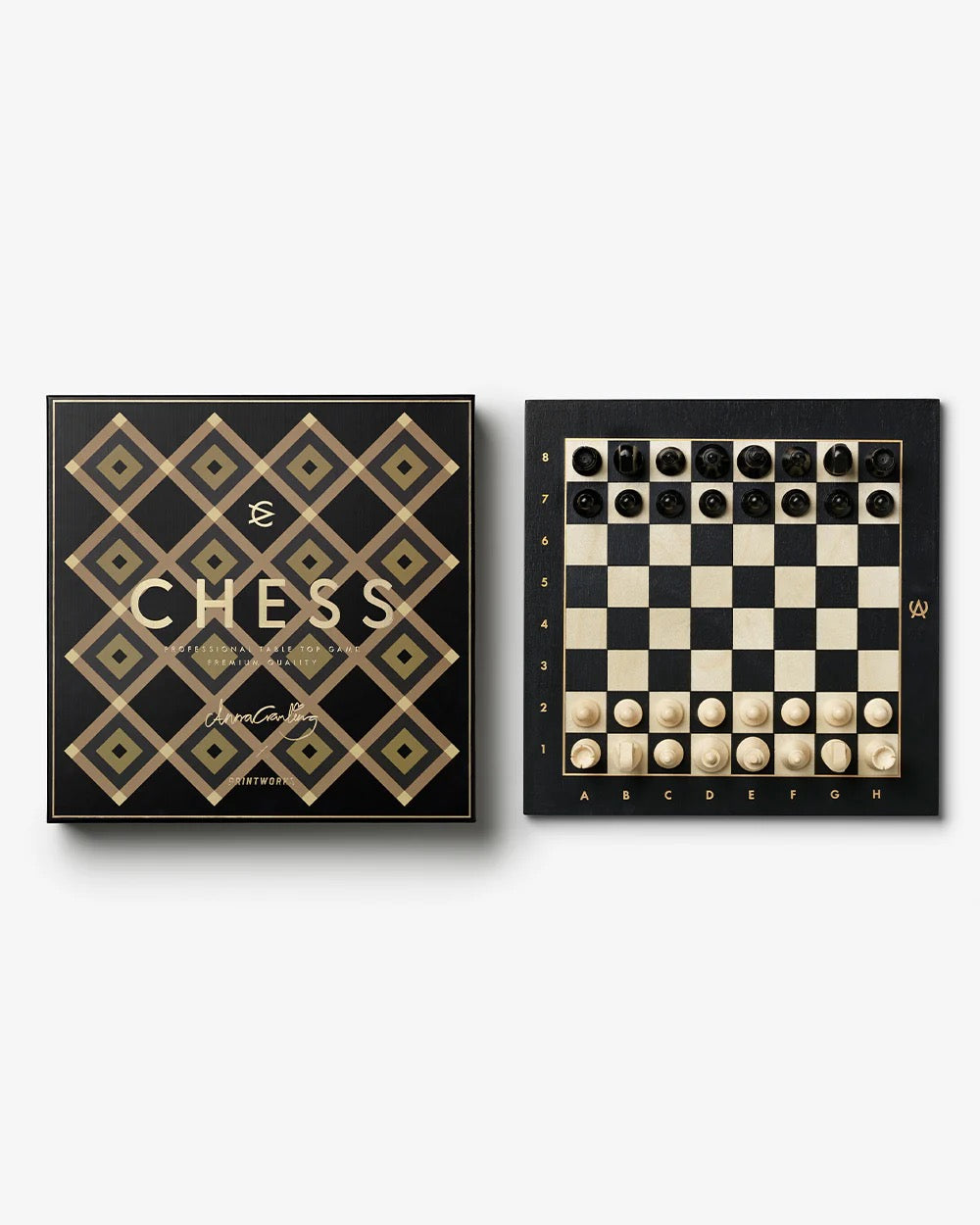 Printworks  - Black/Gold Chess Anna Cramling Edition