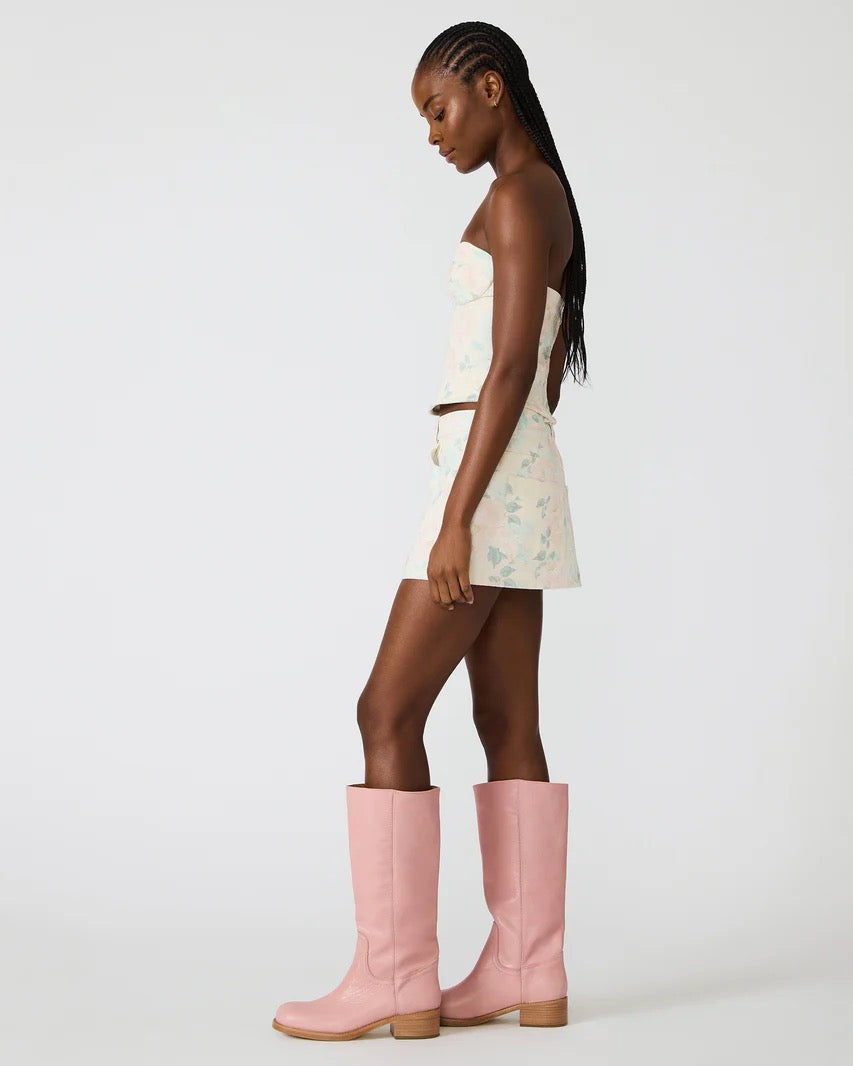 Steve Madden - Women - Peach Beige Roselia Corset Top