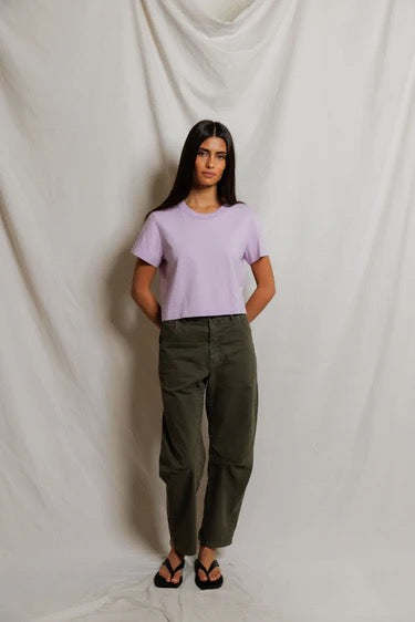 Perfect White Tee - Women - Ultra Violet Cher Ringspun Tee