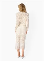 Cami NYC - Women - Ceramic Venezia Crochet Midi Skirt