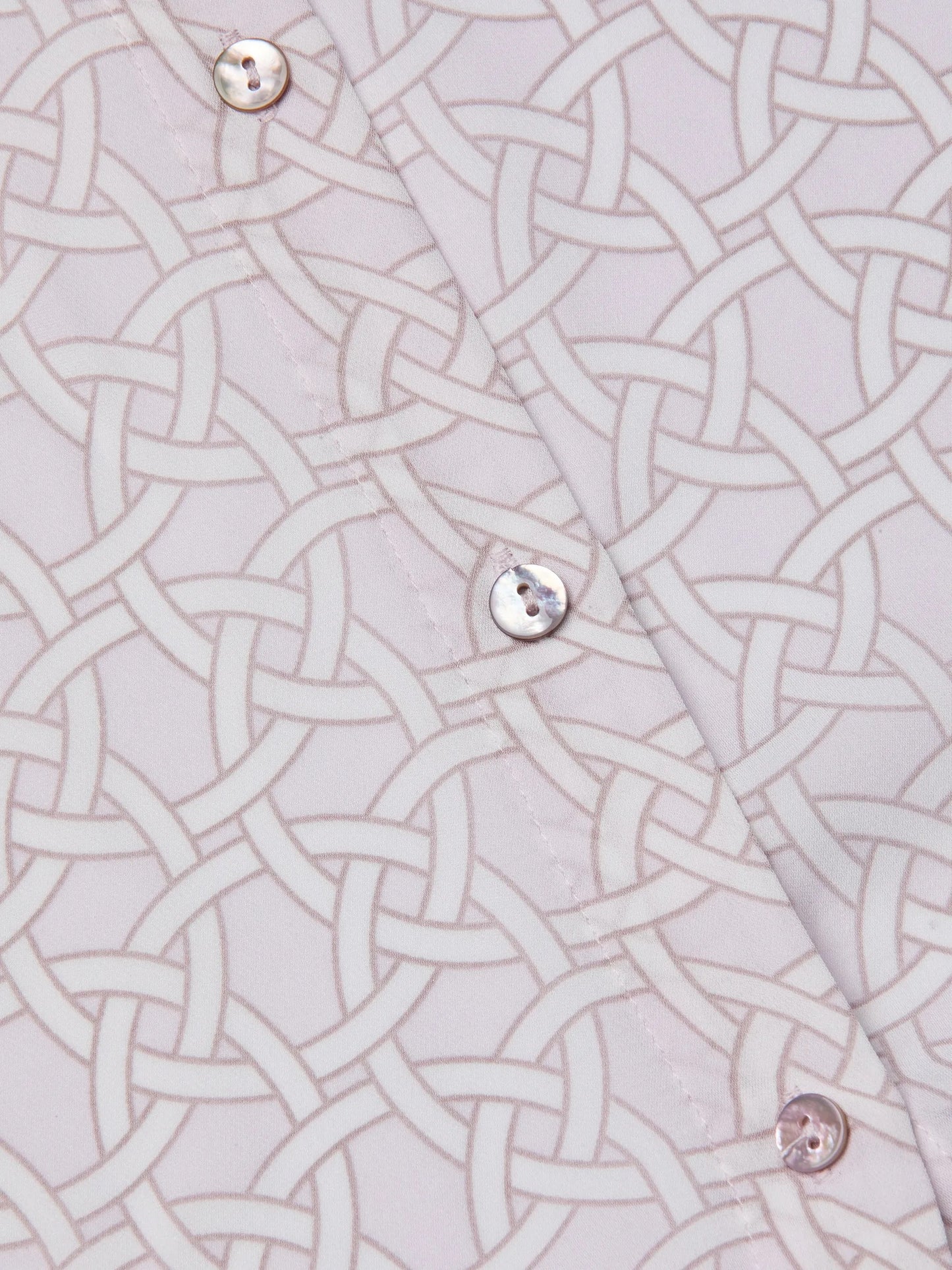 L'AGENCE - Women - Icy Lilac Nina Blouse Linked Geo