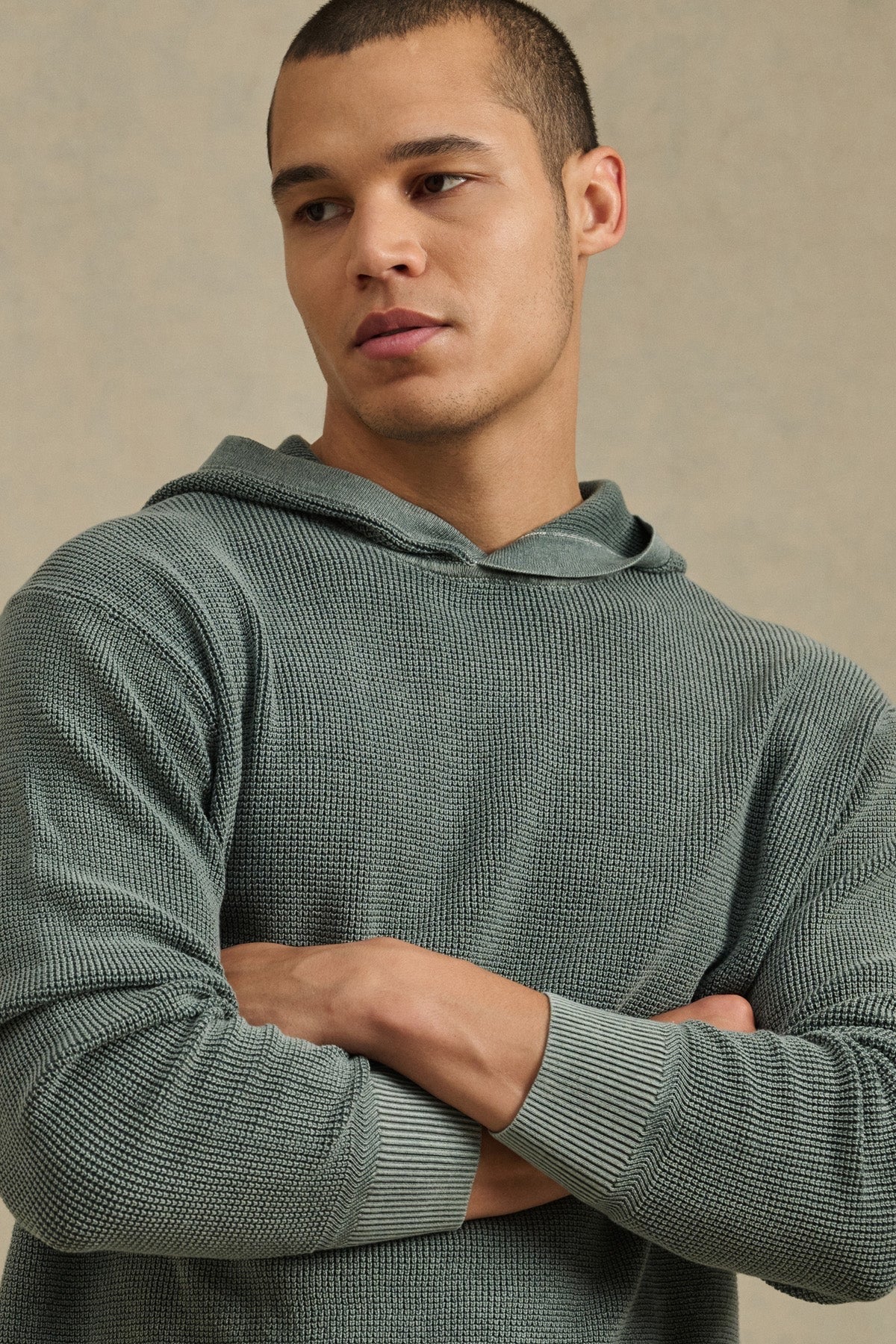 Velvet By Graham & Spencer - Men - Sage Wilfred Hoodie Sweater