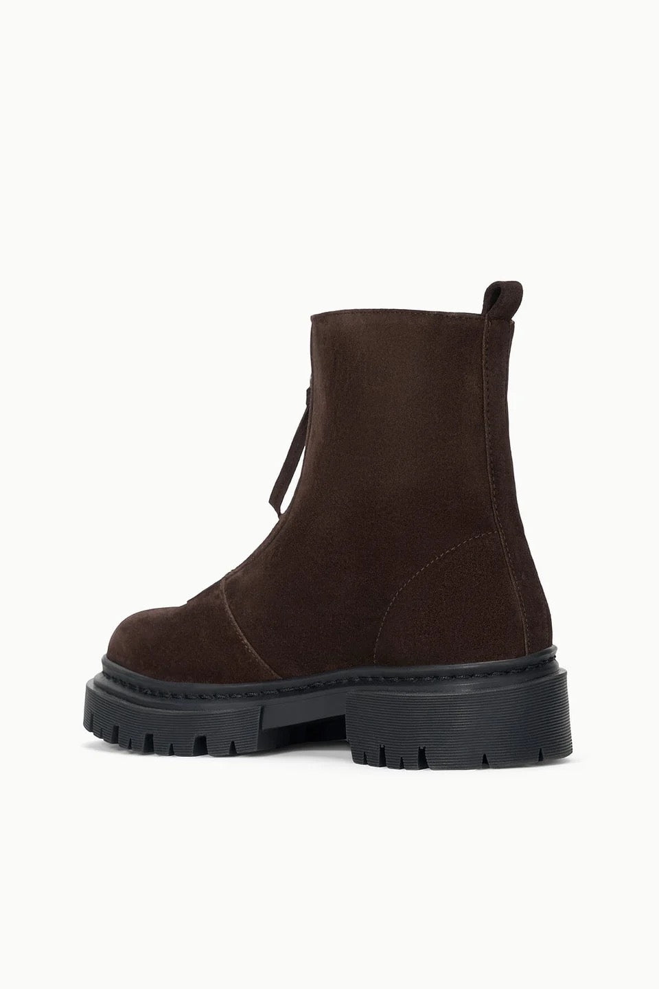 Staud - Women - Espresso Miles Zip Ankle Boot