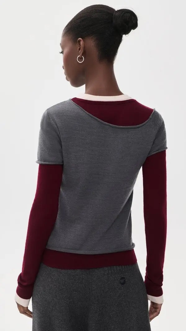 Staud - Women - Smoke Multi Sera Sweater