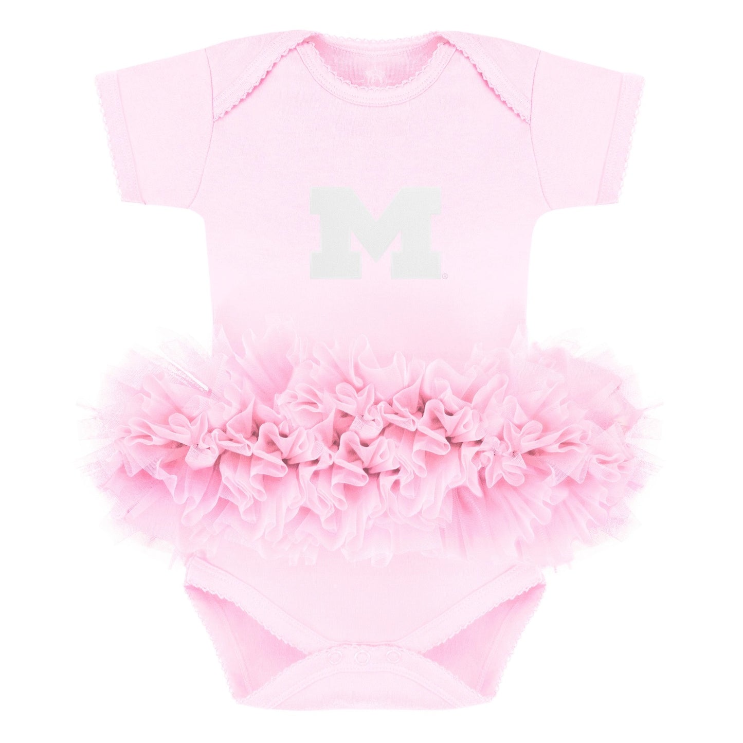 Michigan - Baby -  Wolverine Pink Infant Bodysuit