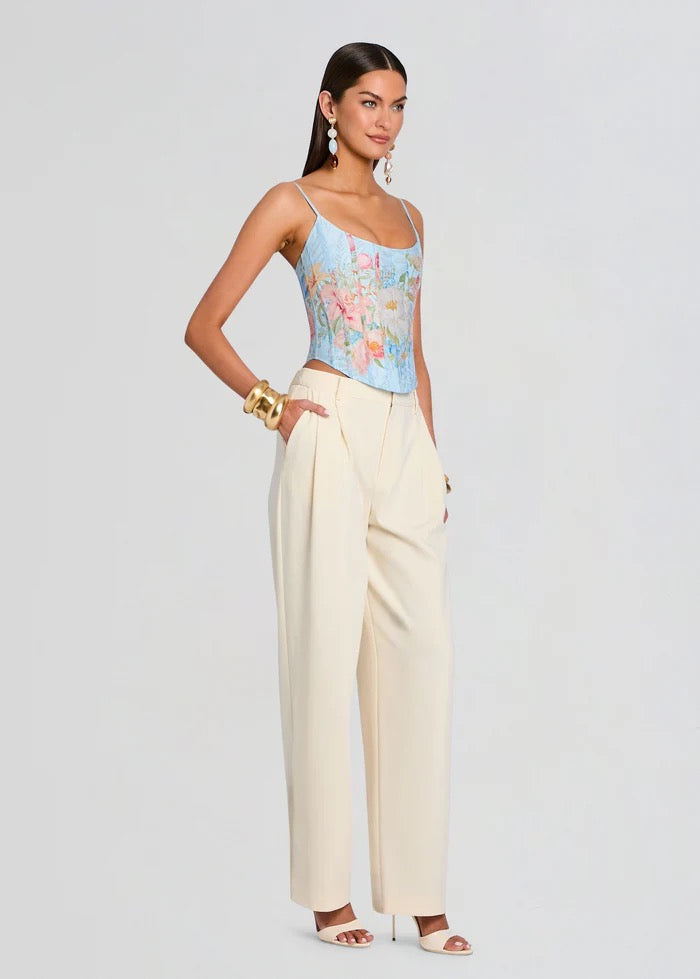 Retrofete - Women - Bleu Fleur Tropicale Moxie Top