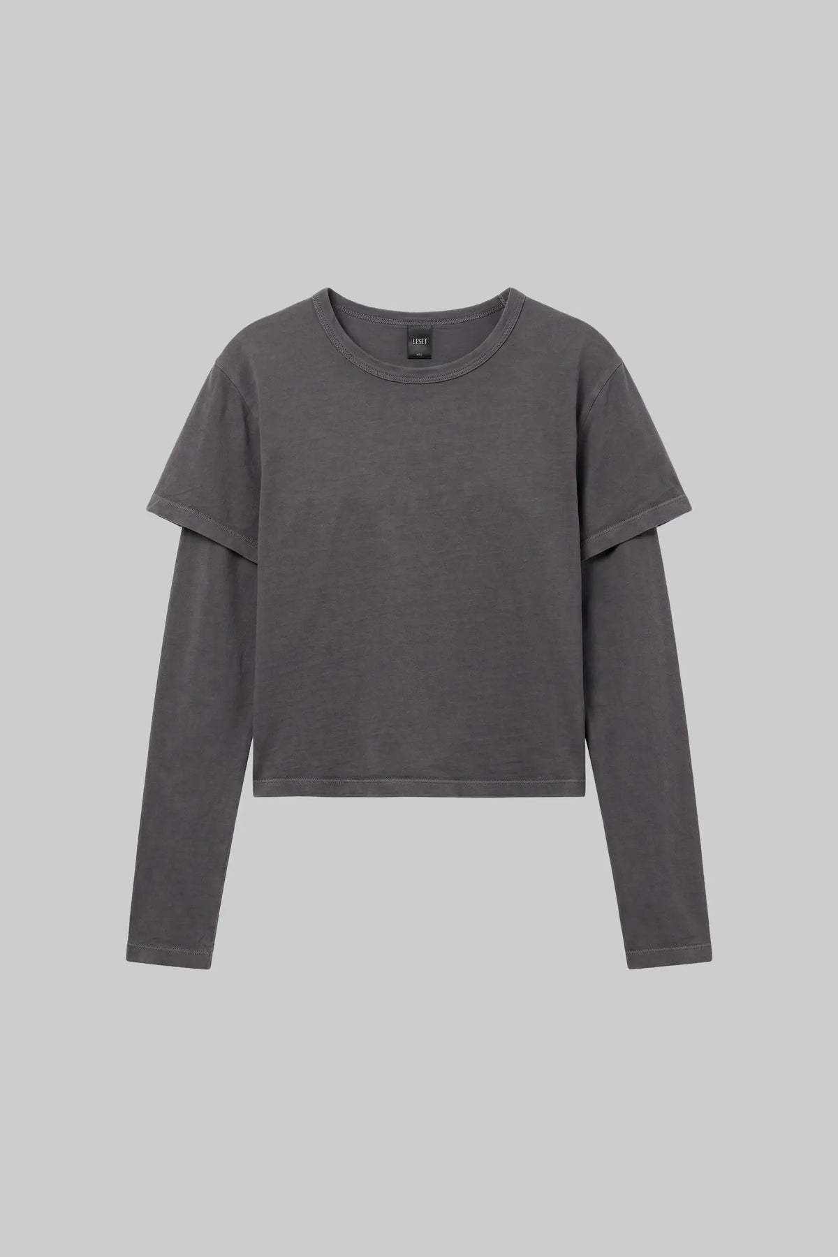 Leset - Women - Slate Margo Layered Long Sleeve