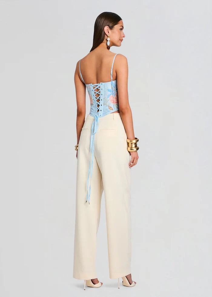 Retrofete - Women - Bleu Fleur Tropicale Moxie Top