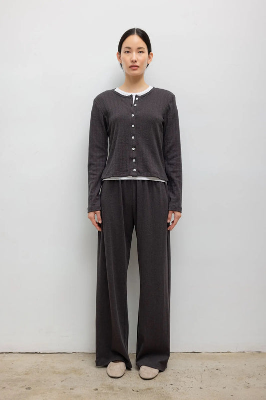 Leset - Women - Hickory Melange Nando Lounge Pant