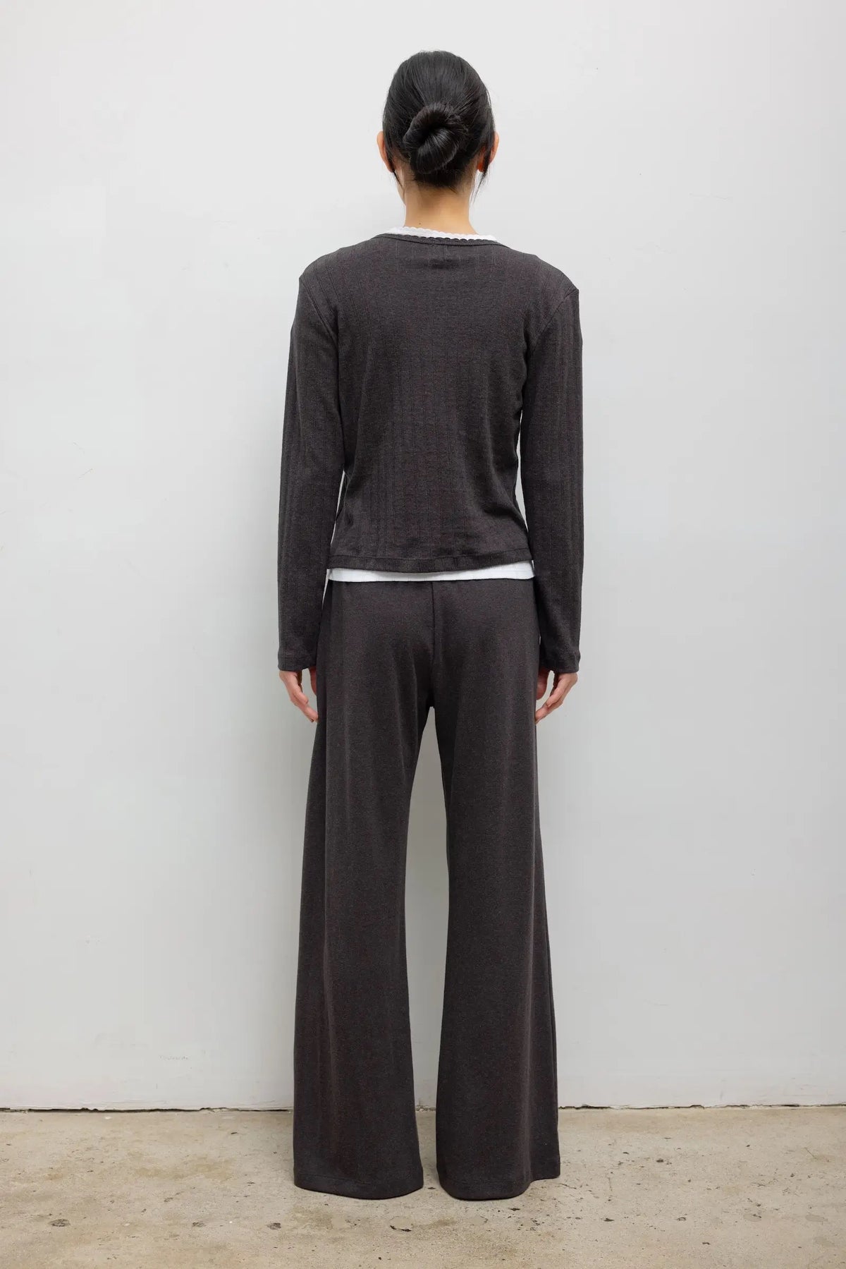 Leset - Women - Hickory Melange Nando Lounge Pant