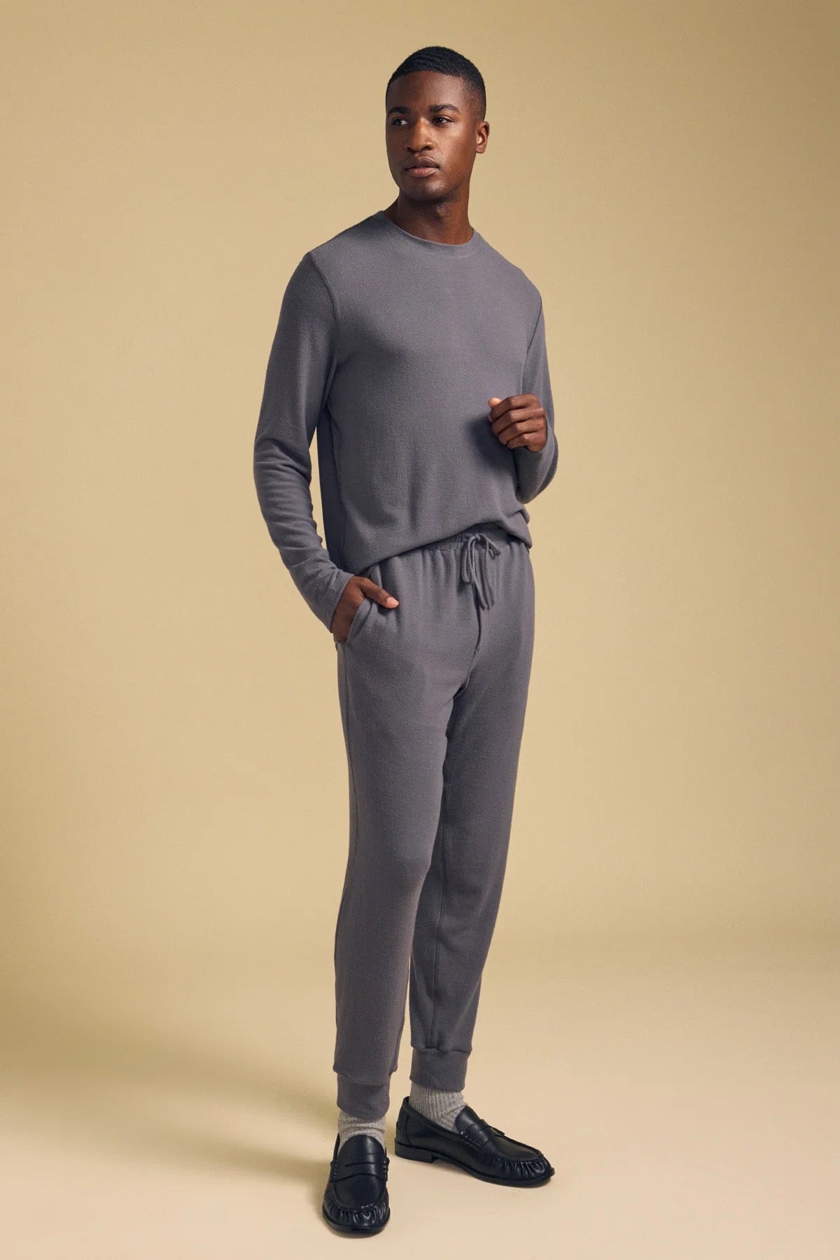 Velvet By Graham & Spencer - Men - Graphite Ellis Sweatpant