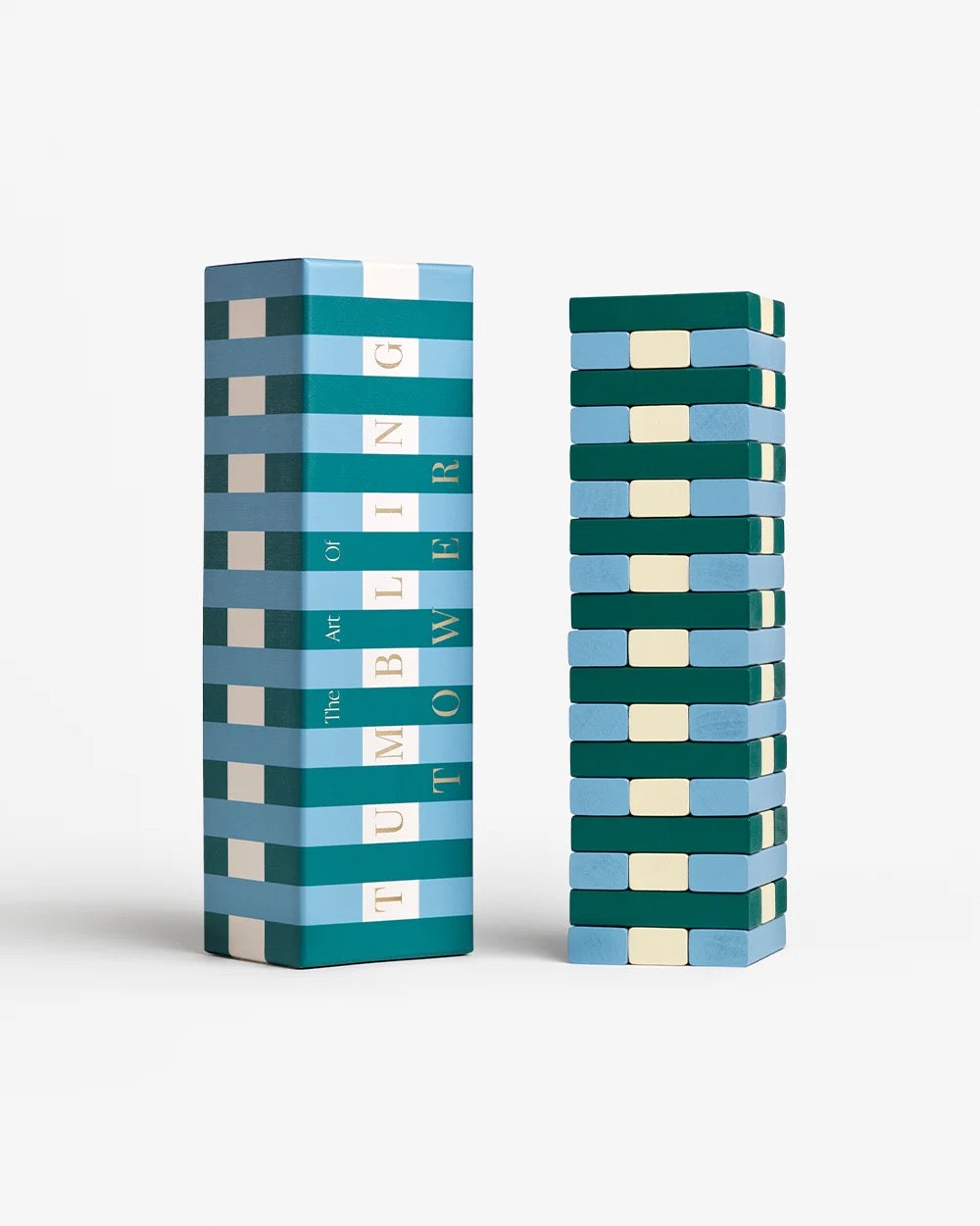 Printworks - Green/Blue Tumbling Tower