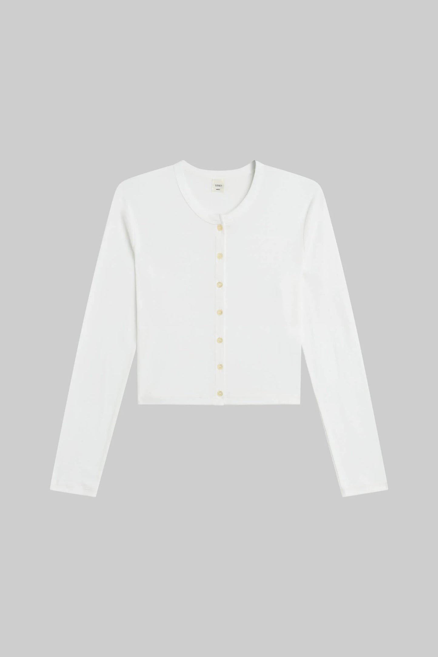 Leset - Women - White Nando Cardigan