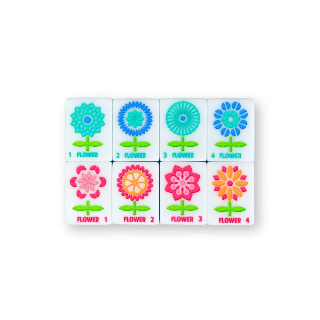 My Fair Mahjong - Blue  Crystal Prism Mahjong with Bold Angles and Vibrant Vibes