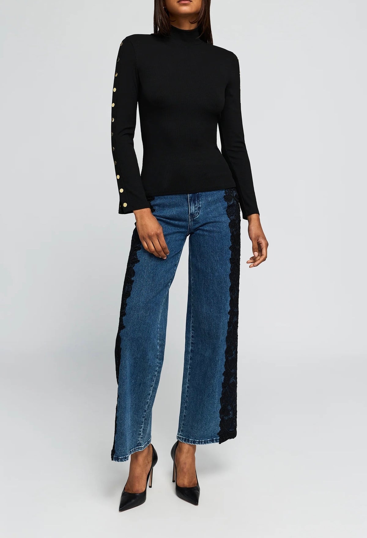 Generation Love - Women -  Black Frida Snap Top