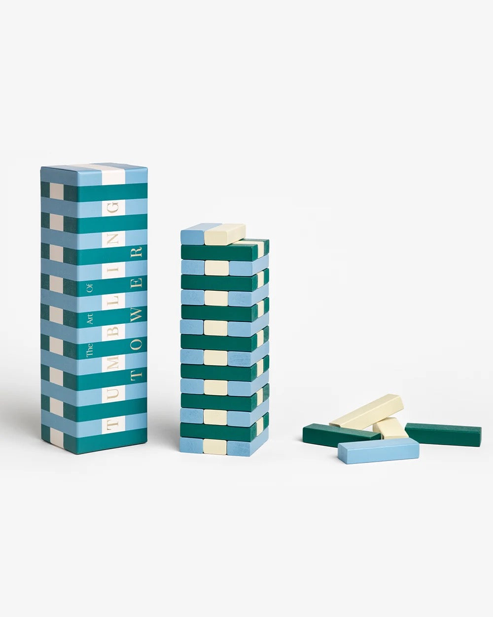 Printworks - Green/Blue Tumbling Tower