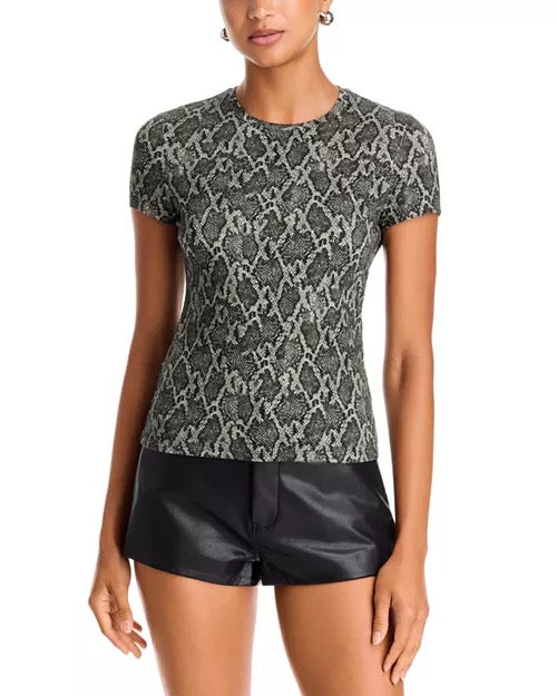 Generation Love - Women - Forest Python Moss Eva Printed Top