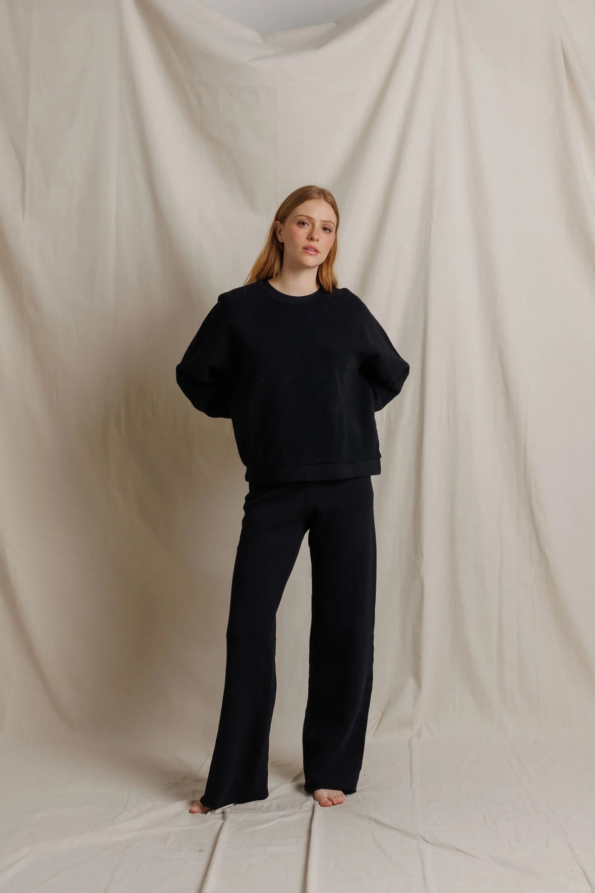 Perfect White Tee - Women -  Marley Fleece Pants