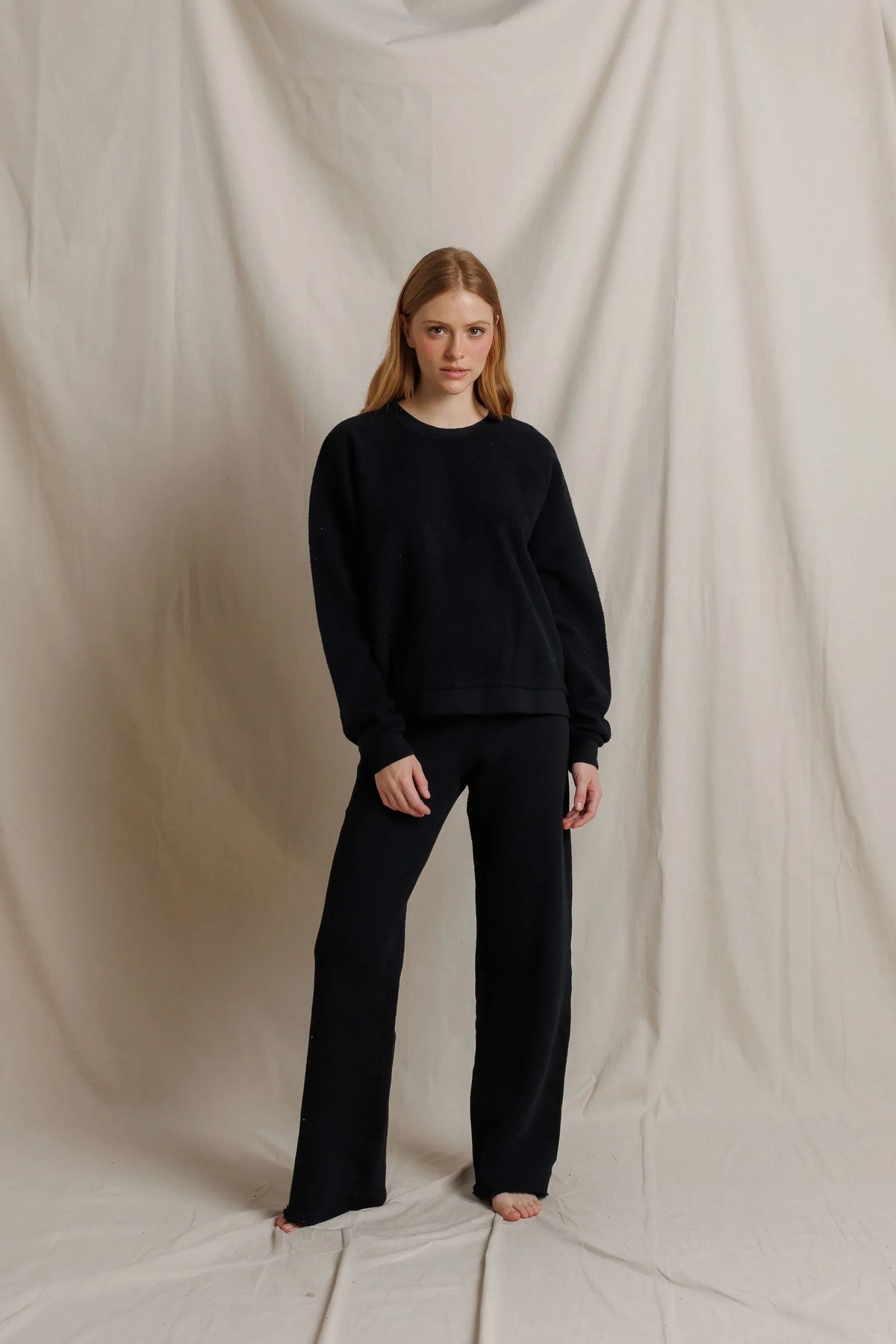 Perfect White Tee - Women -  Marley Fleece Pants