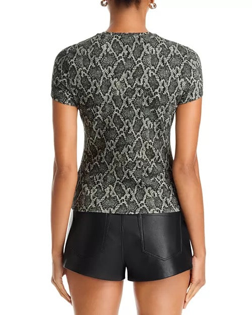 Generation Love - Women - Forest Python Moss Eva Printed Top