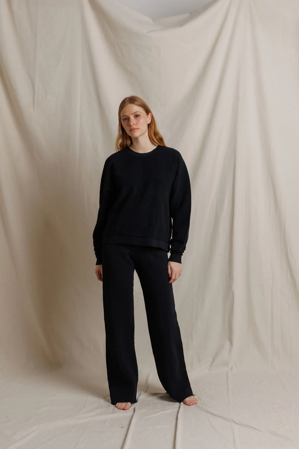 Perfect White Tee - Women -  Marley Fleece Pants
