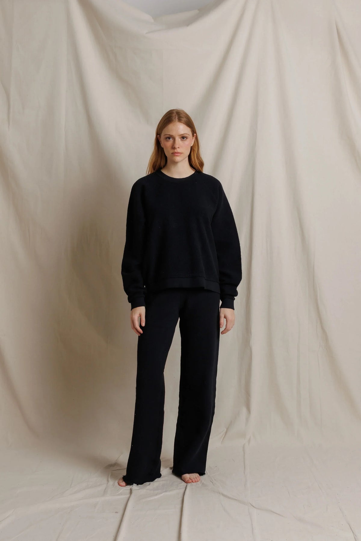 Perfect White Tee - Women -  Marley Fleece Pants