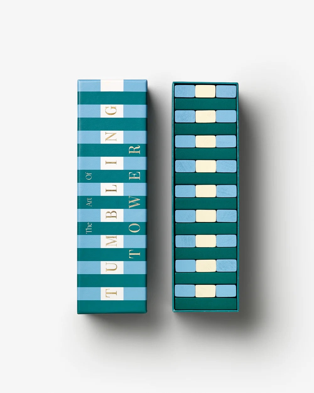 Printworks - Green/Blue Tumbling Tower