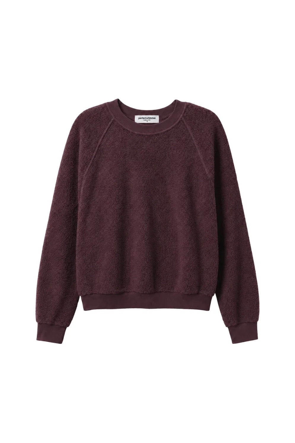 Perfect White Tee - Women - Cherry Lacquer Ziggy Sweatshirt