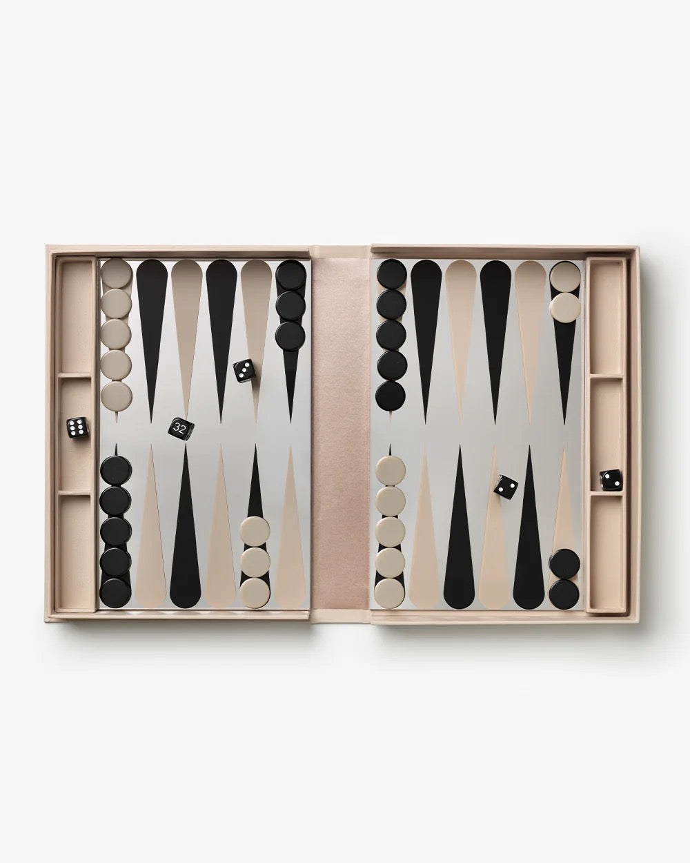 Printworks - Beige Art Of Backgammon Mirror