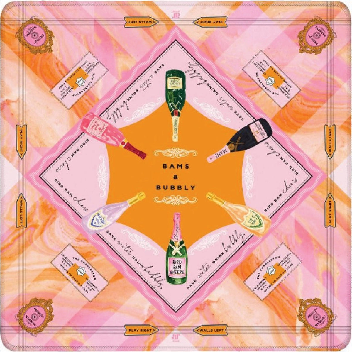 Anders Ruff Design-   Ban & Bubbly Mahjong Mat